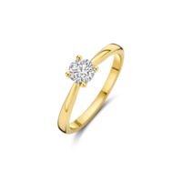 Juweel BLUSH LAB GROWN RING 14K GEELGOUD LG DIAMONDS LG1003Y Juweel BLUSH LAB GROWN RING 14K GEELGOUD LG DIAMONDS LG1003Y