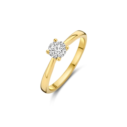 Juweel BLUSH LAB GROWN RING 14K GEELGOUD LG DIAMONDS LG1003Y Juweel BLUSH LAB GROWN RING 14K GEELGOUD LG DIAMONDS LG1003Y