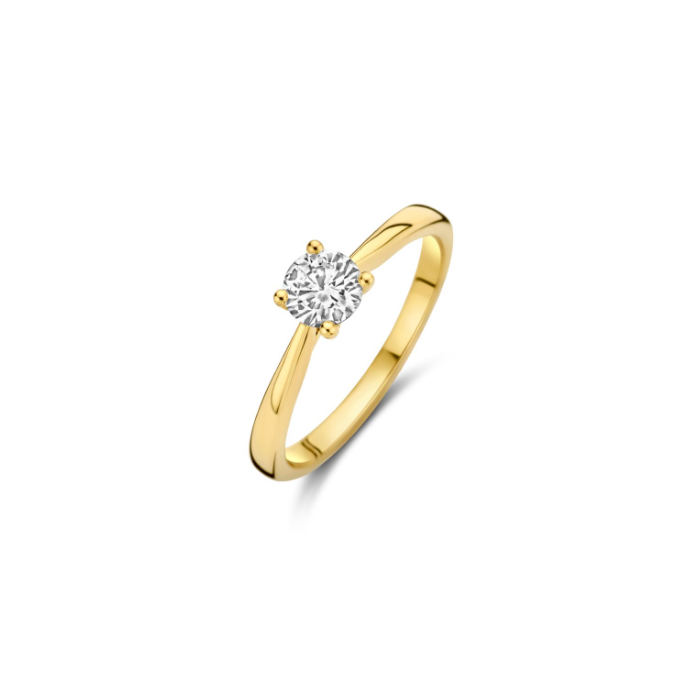 Juweel BLUSH LAB GROWN RING 14K GEELGOUD LG DIAMONDS LG1003Y