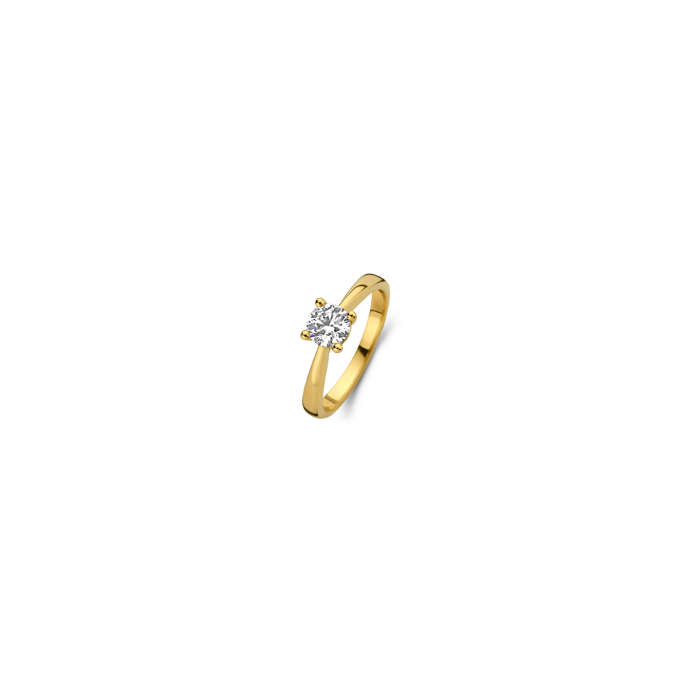 Juweel BLUSH LAB GROWN RING 14K GEELGOUD LG DIAMONDS LG1004Y 