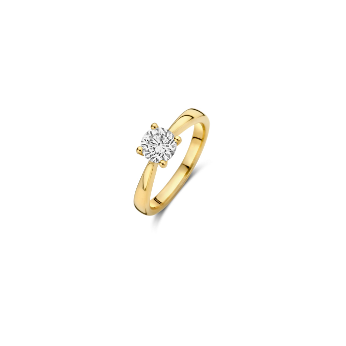 Juweel BLUSH LAB GROWN RING 14K GEELGOUD LG DIAMONDS LG1005Y
