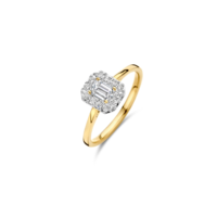 Juweel BLUSH LAB GROWN RING 14K GEELGOUD LG DIAMONDS LG1011Y Juweel BLUSH LAB GROWN RING 14K GEELGOUD LG DIAMONDS LG1011Y