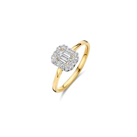 Juweel BLUSH LAB GROWN RING 14K GEELGOUD LG DIAMONDS LG1011Y Juweel BLUSH LAB GROWN RING 14K GEELGOUD LG DIAMONDS LG1011Y