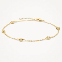 Juweel BLUSH ARMBAND 14 KARAAT GEELGOUD ZIRCONIUM 2213YZI Juweel BLUSH ARMBAND 14 KARAAT GEELGOUD ZIRCONIUM 2213YZI