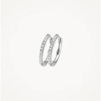 Juweel BLUSH CREOLEN 14 KARAAT WITGOUD 7309WZI Juweel BLUSH CREOLEN 14 KARAAT WITGOUD 7309WZI