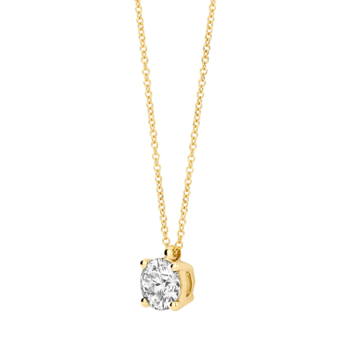 Juweel BLUSH LAB GROWN COLLIER 14K GEELGOUD LG DIAMONDS LG3004Y