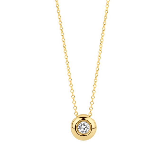 Juweel BLUSH LAB GROWN COLLIER 14K GEELGOUD LG DIAMONDS LG3005Y