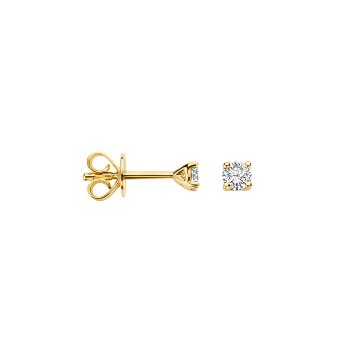 Juweel BLUSH LAB GROWN OORSTEKERS 14K GEELGOUD LG DIAMONDS LG7000Y