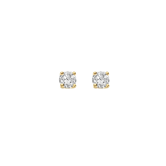 Juweel BLUSH LAB GROWN OORSTEKERS 14K GEELGOUD LG DIAMONDS LG7001Y