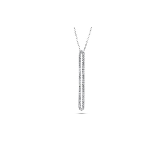 Juweel Femme Adorée collier 18 karaat witgoud diamant 10C0253W