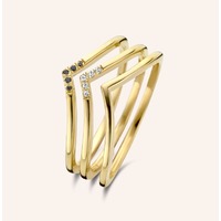 Juweel DIAMANTI PER TUTTI SHADOW RING M2439 YELLOW Juweel DIAMANTI PER TUTTI SHADOW RING M2439 YELLOW