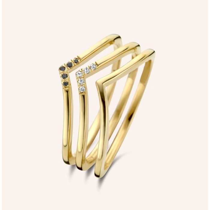 Juweel DIAMANTI PER TUTTI SHADOW RING M2439 YELLOW