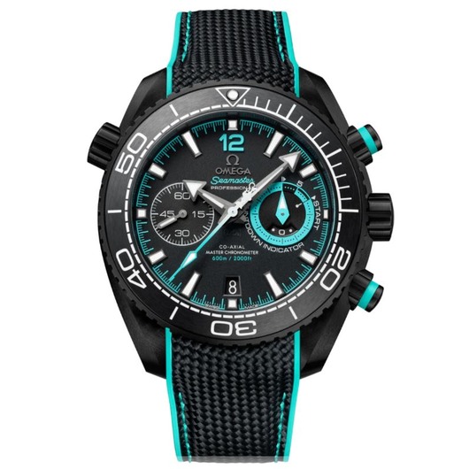 Horloge Omega ETNZ Deep Black Seamaster Planet Ocean 600M 215.92.46.51.01.003 Horloge Omega ETNZ Deep Black Seamaster Planet Ocean 600M 215.92.46.51.01.003