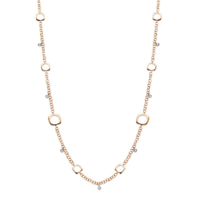 Juweel BIGLI ELEMENTS COLLIER 18K ROSE GOUD DIAMANT 20C41R/60 Juweel BIGLI ELEMENTS COLLIER 18K ROSE GOUD DIAMANT 20C41R/60
