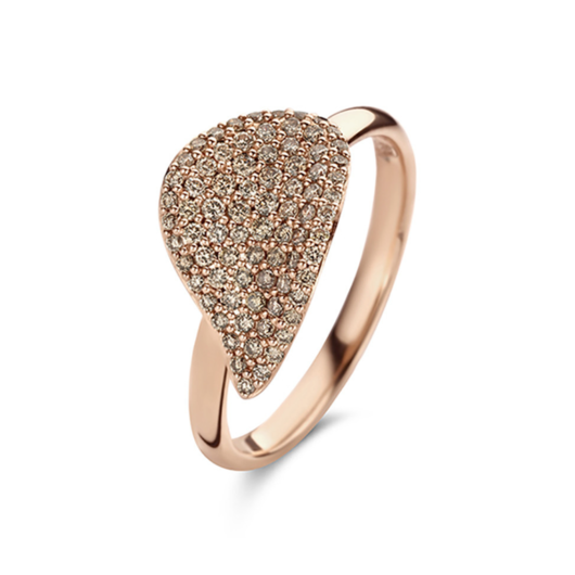 Juweel BIGLI RING MINI LEAVES 23R190RBRDIA Juweel BIGLI RING MINI LEAVES 23R190RBRDIA