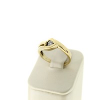 Juweel Ring geelgoud 18 karaat briljant '77473-1674-TWDH' Juweel Ring geelgoud 18 karaat briljant '77473-1674-TWDH'