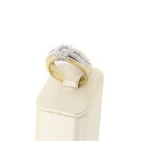 Juweel Ring Bicolor goud 18 karaat briljanten '77547-1689-TWDH' Juweel Ring Bicolor goud 18 karaat briljanten '77547-1689-TWDH'