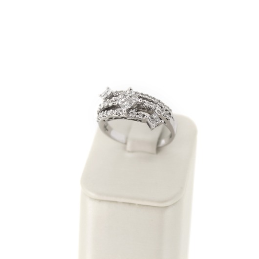 Juweel Ring witgoud 18 karaat briljanten '77549-1685-TWDH' Juweel Ring witgoud 18 karaat briljanten '77549-1685-TWDH'