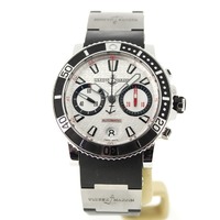 Horloge Ulysse Nardin Maxi Marine Diver Chronograph 8003-102-3/916 '77653-786-TWDH' Horloge Ulysse Nardin Maxi Marine Diver Chronograph 8003-102-3/916 '77653-786-TWDH'