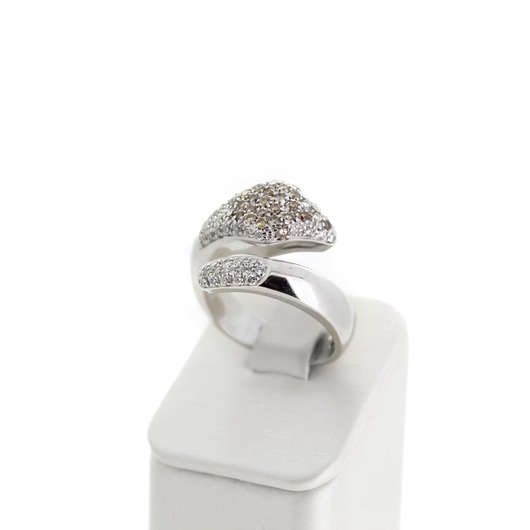 Juweel Ring Slang witgoud 18 karaat briljanten '77544-1711-TWDH' Juweel Ring Slang witgoud 18 karaat briljanten '77544-1711-TWDH'