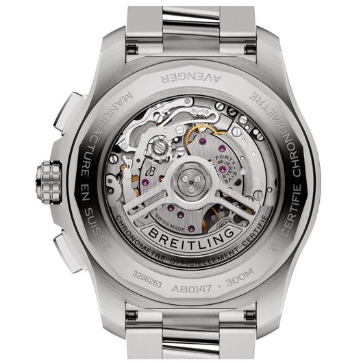 Horloge Breitling Avenger B01 Chronograph 44 Steel AB0147101C1A1