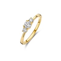 Juweel BLUSH LAB GROWN RING 14K GEELGOUD LG DIAMONDS LG1008Y Juweel BLUSH LAB GROWN RING 14K GEELGOUD LG DIAMONDS LG1008Y