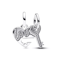 Juweel PANDORA LOVE HEART AND KEY 793081C01 Juweel PANDORA LOVE HEART AND KEY 793081C01