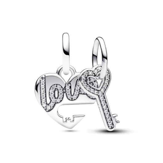 Juweel PANDORA LOVE HEART AND KEY 793081C01 Juweel PANDORA LOVE HEART AND KEY 793081C01