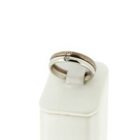 Juweel Pomellato Trouwringen rosé en witgoud 18 karaat briljant '78803-1740-TWDH' Juweel Pomellato Trouwringen rosé en witgoud 18 karaat briljant '78803-1740-TWDH'