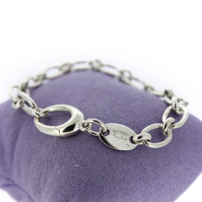 Juweel Pomellato collier, armband en hanger zilver 925 Serie 67 '78800-1737-TWDH'