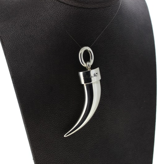 Juweel Pomellato collier, armband en hanger zilver 925 Serie 67 '78800-1737-TWDH'