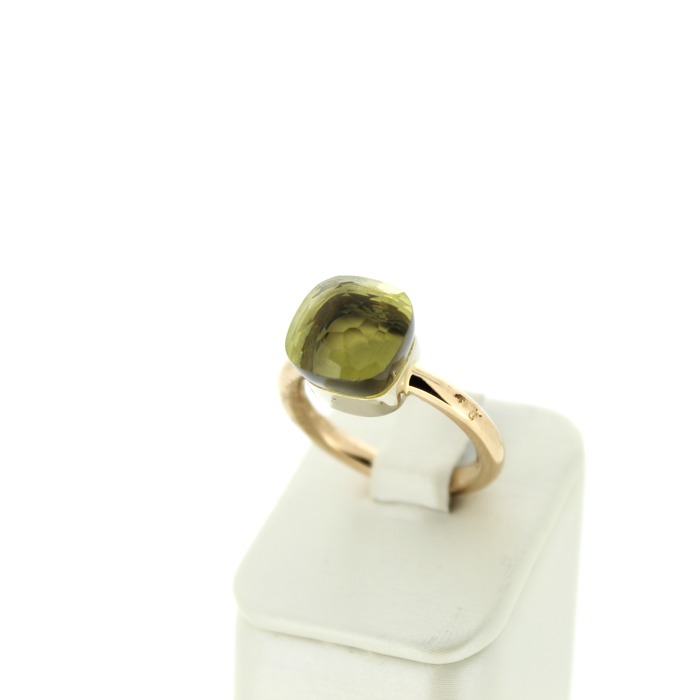 Juweel Pomellato ring rosé goud 18 karaat Citrine A.A002SB2 '78806-1735-TWDH'