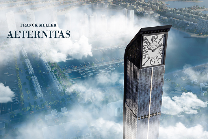 De Franck Muller Aeternitas toren De Franck Muller Aeternitas toren