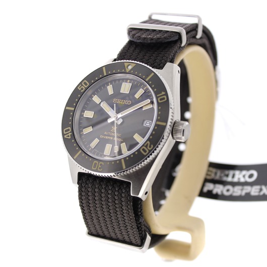 Horloge SEIKO PROSPEX AUTOMATIC SS NYLON BRUIN BEIGE SPB239J1 