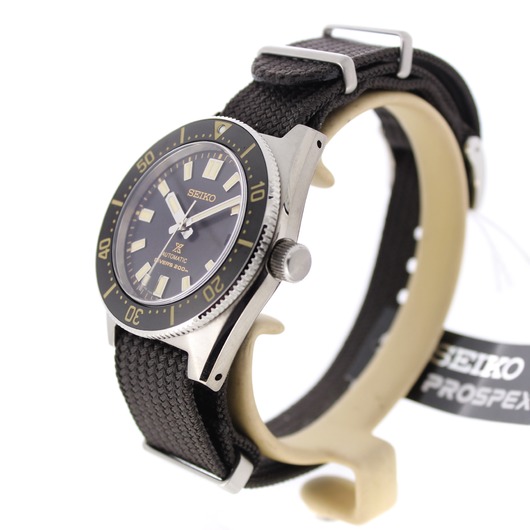 Horloge SEIKO PROSPEX AUTOMATIC SS NYLON BRUIN BEIGE SPB239J1 