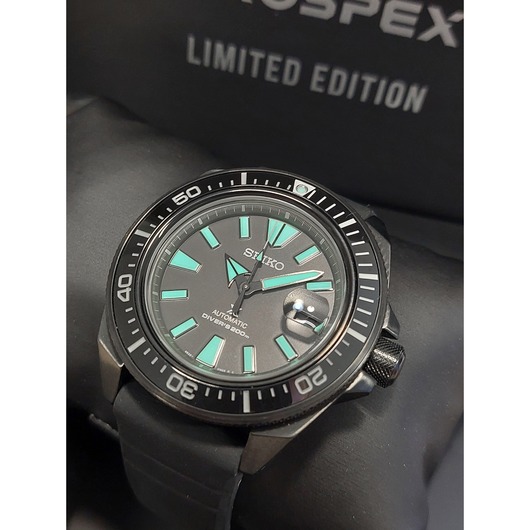 Horloge Seiko Prospex Automatic Black Series Limited Edition Diver 200M SRPH97K1
