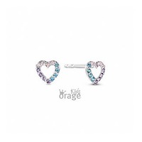 Juweel ORAGE KIDS OORSTEKERS HART MULTICOLOR K2760 Juweel ORAGE KIDS OORSTEKERS HART MULTICOLOR K2760