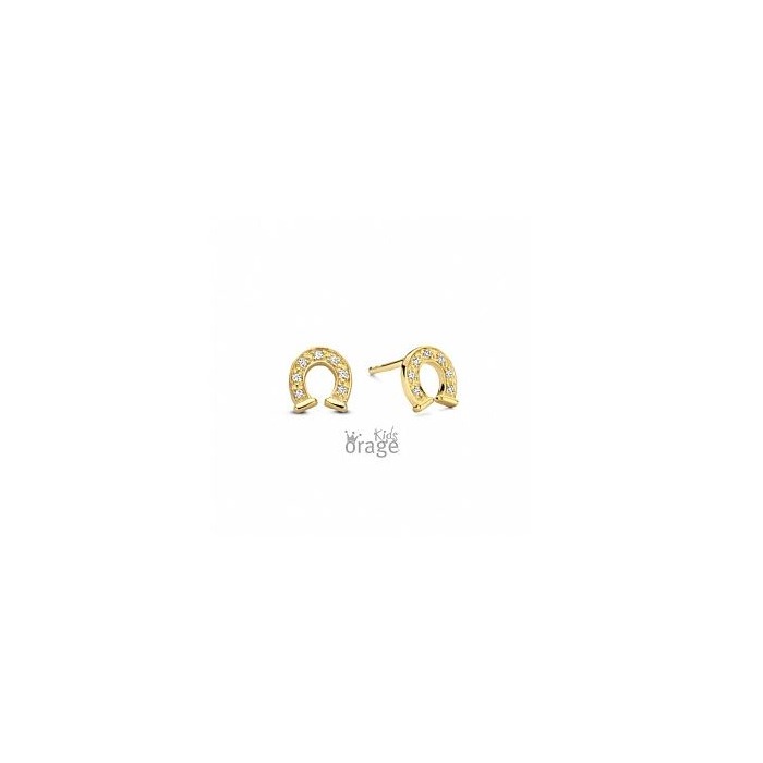 Juweel ORAGE KIDS OORSTEKERS HOEFIJZER K2799