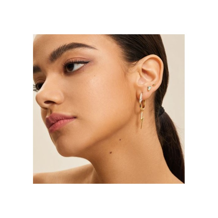 Juweel ANIA HAIE TOUGH LOVE ARROW STUD EARRINGS E049-03G