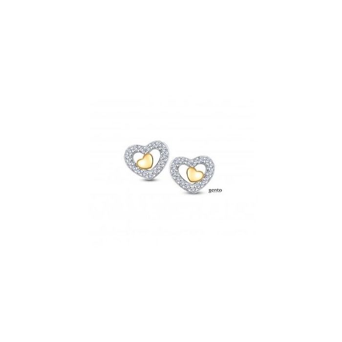 Juweel Gento oorbellen Zilver925 VL109