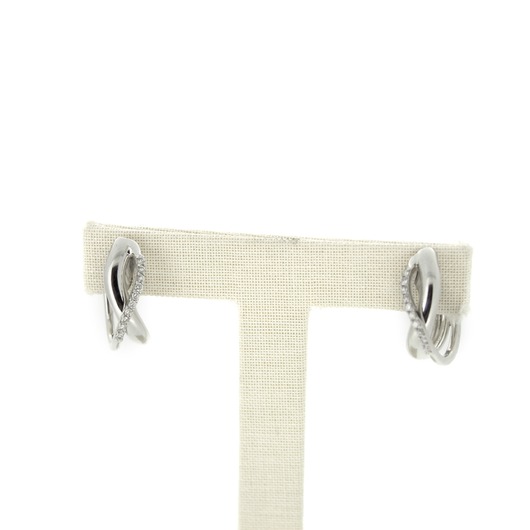 Juweel Oorbellen witgoud 18 karaat briljanten '79588-1767-TWDH' Juweel Oorbellen witgoud 18 karaat briljanten '79588-1767-TWDH'