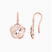 Juweel Omega Flower oorbellen rosé goud 18 karaaat E61BGA0204005 Juweel Omega Flower oorbellen rosé goud 18 karaaat E61BGA0204005