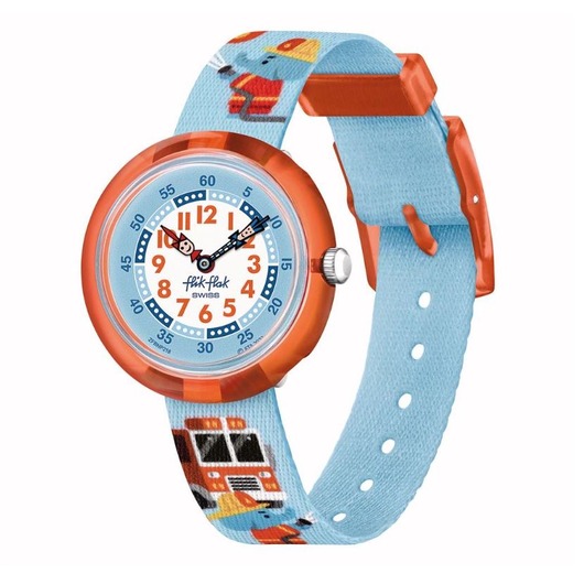 Horloge FLIK FLAK FIRE STOPPER FBNP218 Horloge FLIK FLAK FIRE STOPPER FBNP218