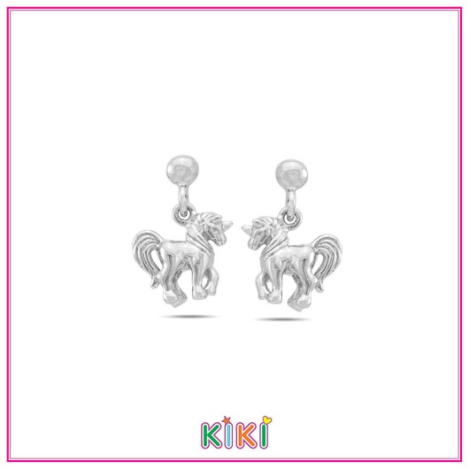 Juweel Kiki oorbellen paard 65051W Juweel Kiki oorbellen paard 65051W