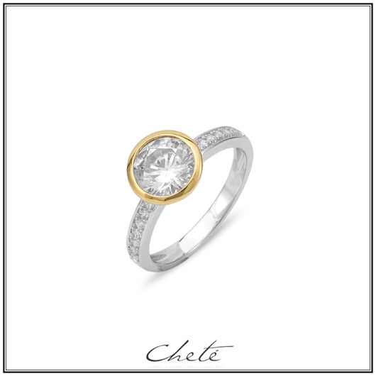 Juweel Zels Cheté ring zilver CL64-0634