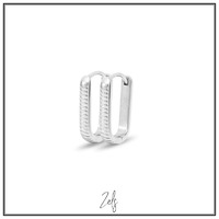 Juweel Zels oorbellen staal FL5016AV Juweel Zels oorbellen staal FL5016AV