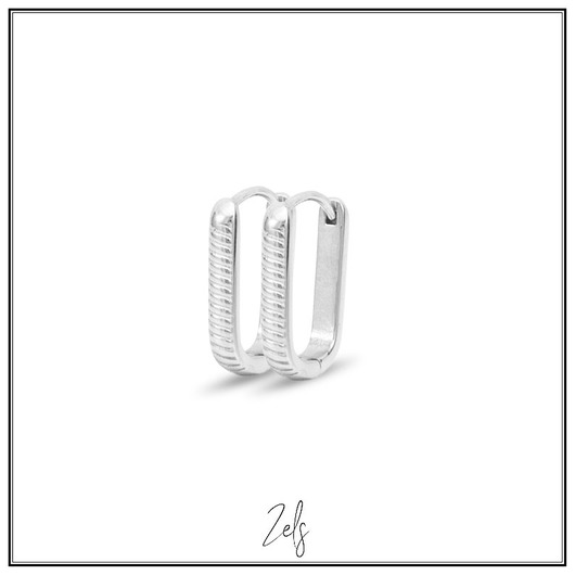 Juweel Zels oorbellen staal FL5016AV Juweel Zels oorbellen staal FL5016AV