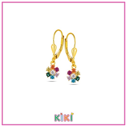 Juweel Kiki oorbellen bloem 65033X Juweel Kiki oorbellen bloem 65033X