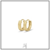 Juweel Zels oorbellen staal FL5015AV Juweel Zels oorbellen staal FL5015AV