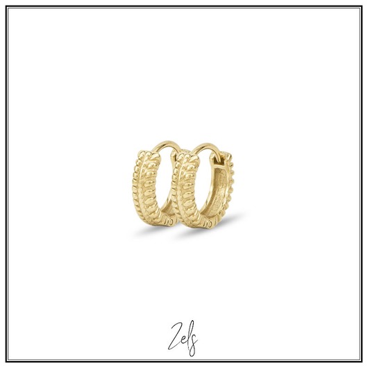 Juweel Zels oorbellen staal FL5015AV Juweel Zels oorbellen staal FL5015AV